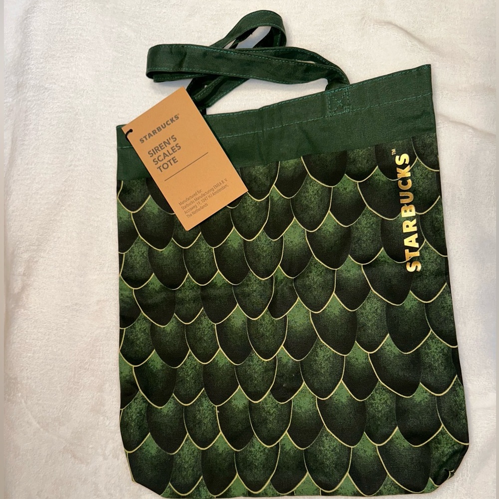Tote Canvas Bag Starbucks Casual Everyday Carry Shoulder Limited Edition NWT
